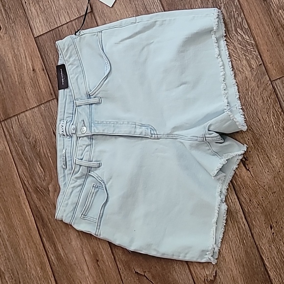 Ava & Viv Light Wash Midi Shorts Woman Size 17 - Picture 1 of 7